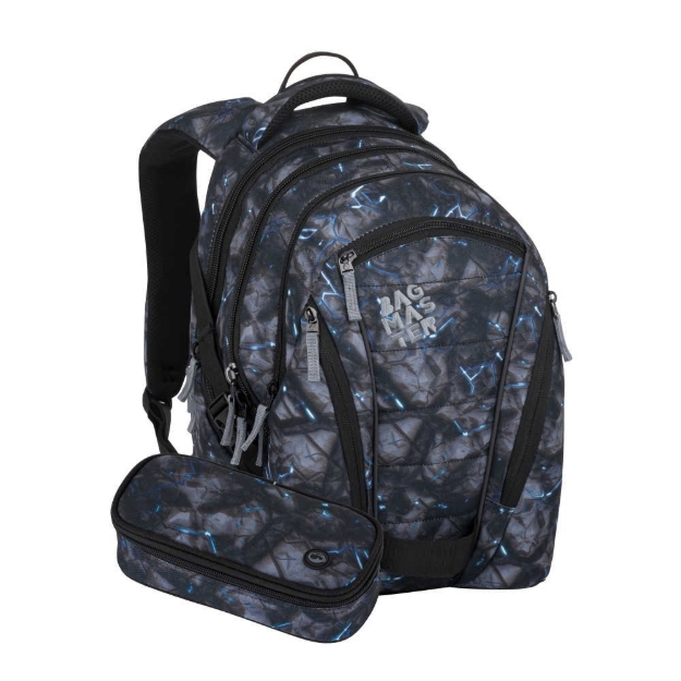 Obrazek Zestaw studencki Bagmaster BAG 24 A - szary 30 l