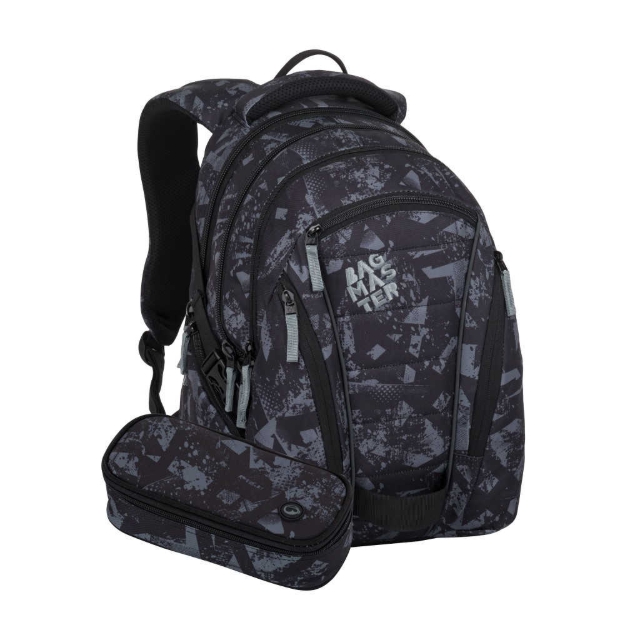 Obrazek Zestaw studencki Bagmaster BAG 24 B - zielony czarny szary 30 l