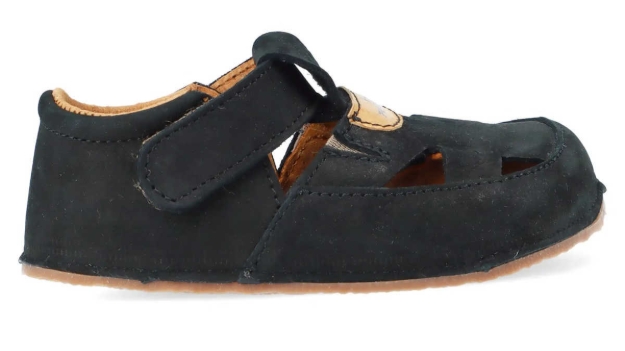 Obrazek Trampki dziecięce Pegres Barefoot BF21 czarne