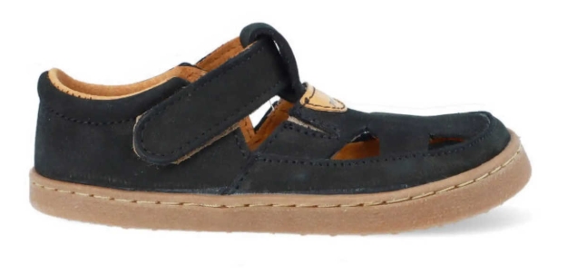 Obrazek Trampki dziecięce Pegres Barefoot BF51 czarne