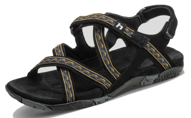 Obrazek Sandały damskie Hannah Fria W złoty żółty