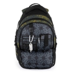 Obrazek Plecak studencki Bagmaster BAG 21 C - khaki zielony czarny 30 l