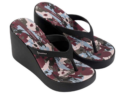 Obrazek Ipanema High Fashion Thong 83521-AQ572 Czarne kapcie damskie