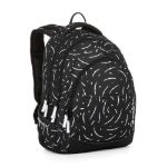 Obrazek Bagmaster DIGITAL 23 A zestaw studencki - czarno-biały czarny 34 l