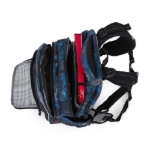 Obrazek Bagmaster LUMI 24 F duży zestaw szkolny dla pierwszoklasistów - wilczy błękit 23 l