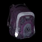 Obrazek Plecak szkolny Bagmaster LUMI 24 G - psi róż