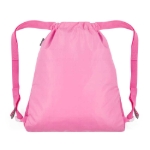 Obrazek Bagmaster Bag VEGA 24 B worek szkolny na kapcie / worek gimnastyczny - miś różowy 1,5 l