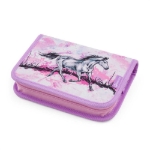 Obrazek Bagmaster DOPI 24 Mały zestaw szkolny dla pierwszoklasistów - koń różowy 22 l