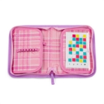 Obrazek Bagmaster DOPI 24 Duży zestaw szkolny dla pierwszoklasistów - koń różowy 22 l