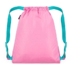 Obrazek Bagmaster Bag VEGA 24 B worek szkolny na kapcie / worek gimnastyczny - pawi błękit 1,5 l