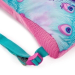 Obrazek Bagmaster Bag VEGA 24 B worek szkolny na kapcie / worek gimnastyczny - pawi błękit 1,5 l