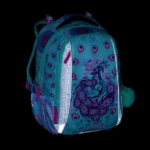 Obrazek Plecak szkolny Bagmaster VEGA 24 B - pawi błękit 22 l