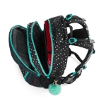 Obrazek Plecak szkolny Bagmaster PORTO 24 C - czarno-turkusowy wielokolorowy 29 l