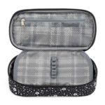 Obrazek Piórnik studencki Bagmaster SUPERNOVA 24 A - czarno-biały, czarny