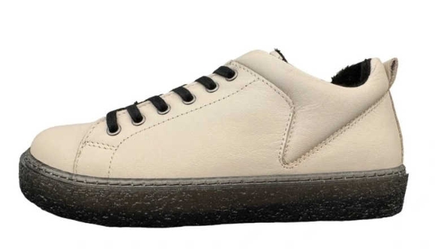 Obrazek Półbuty damskie Looke Elestren ocieplane beżowe