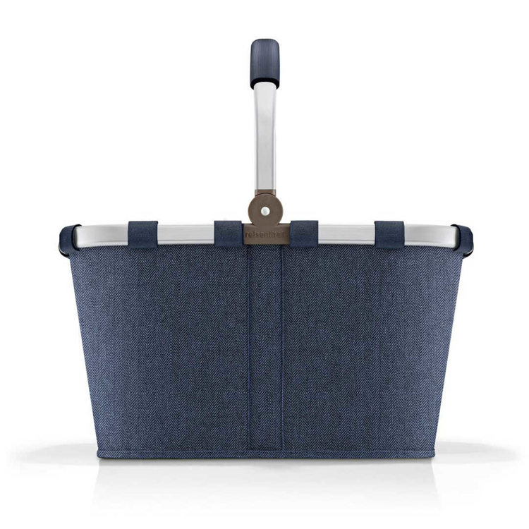 Obrazek Reisenthel Carrybag Herringbone Dark Blue 22 L