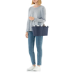 Obrazek Reisenthel Carrybag Herringbone Dark Blue 22 L