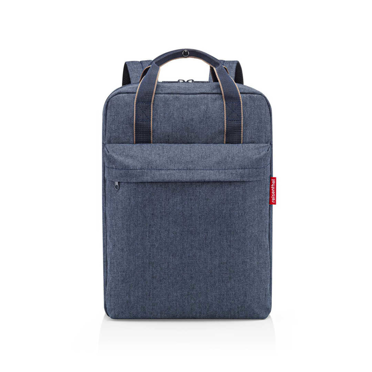 Obrazek Reisenthel Allday Backpack M Herringbone Dark Blue 15 L
