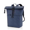 Obrazek Reisenthel Rolltop Backpack Herringbone Dark Blue 22 L