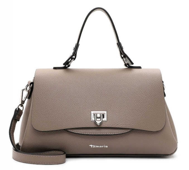 Obrazek Tamaris Carolina 33271-950 Ciemny taupe Damska torba na ramię Beżowy 5 L