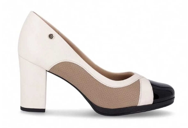 Obrazek Czółenka damskie Piccadilly 130232-2 beżowy