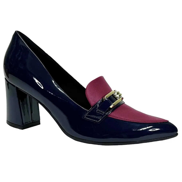 Obrazek Piccadilly 745207-1 Damskie czółenka w kolorze granatowym