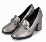 Obrazek Srebrne czółenka damskie Piccadilly 343001-1