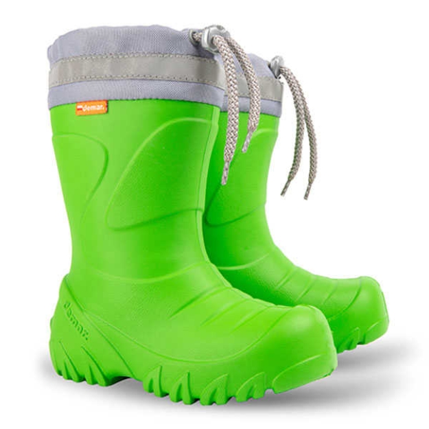 Obrazek Demar Dziecięce buty ocieplane MAMMUT S 0300 J zielone