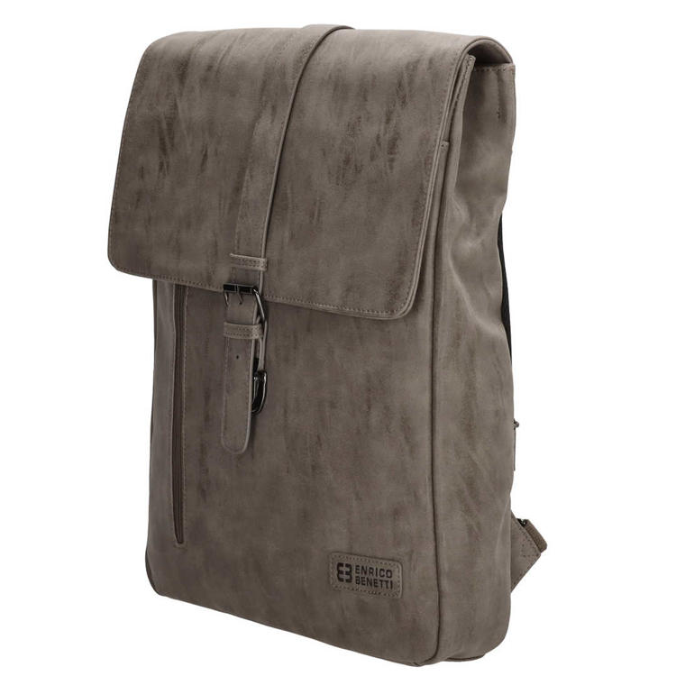 Obrazek Enrico Benetti Rotterdam 17" plecak na notebooka Medium Taupe
