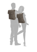 Obrazek Enrico Benetti Rotterdam 17" plecak na notebooka Medium Taupe