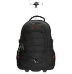 Obrazek Enrico Benetti Cornell 15" Trolley Backpack Black 56 L