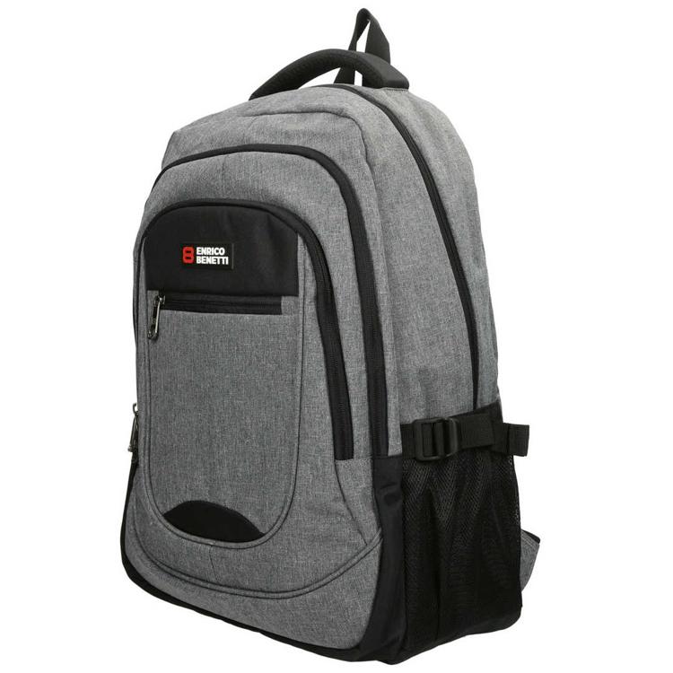 Obrazek Enrico Benetti Hamburg Plecak na notebooka 35,5 L Jasnoszary 35,5 L