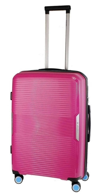 Obrazek Walizka podróżna Dielle 4W M PP 180-60-30 różowa 78 L
