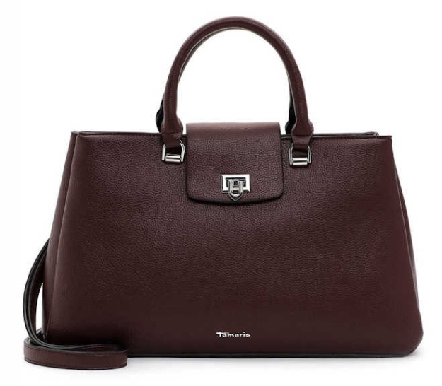 Obrazek Tamaris Carolina 33273-643 Ciemne wino Damska torba na ramię burgund 12 L