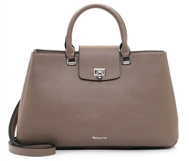 Obrazek Tamaris Carolina 33273-950 Ciemny taupe Damska torba na ramię taupe 12 L