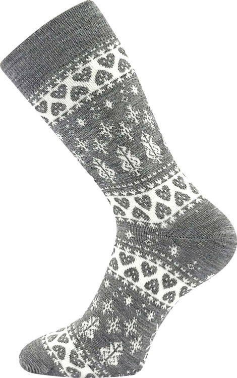 Obrazek VOXX® skarpetki Zimona szary melé 1 para