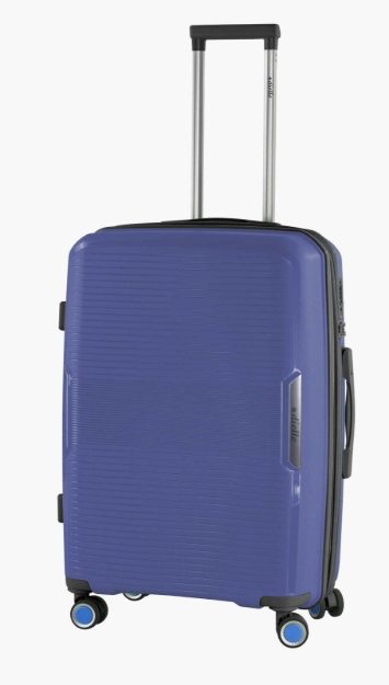 Obrazek Walizka podróżna Dielle 4W M PP 180-60-05 niebieska 78 L