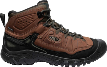 Obrazek KEEN TARGHEE IV MID WP M Męskie buty trekkingowe bison/czarny