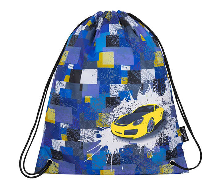 Obrazek Bagmaster Torba EPSON 8 B szkolna na kapcie / worek gimnastyczny - żółty samochodowy niebieski 1,2 l