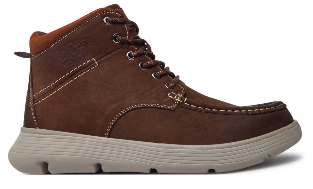 Obrazek Lee Cooper LCJ-24-33-2921M Buty za kostkę męskie brązowe