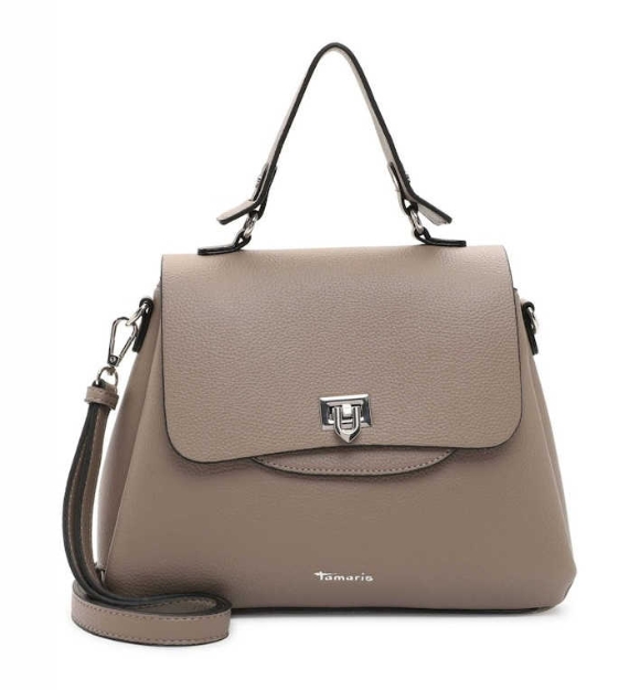 Obrazek Tamaris Carolina 33272-950 Ciemny taupe Damska torba na ramię taupe 9 L