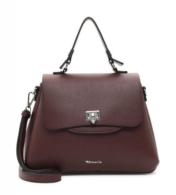 Obrazek Tamaris Carolina 33272-643 Ciemne wino Damska torba na ramię bordowy 9 L