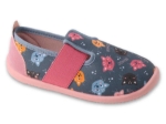 Obrazek BEFADO 901X020 buty dziewczęce SOFTER niebieskie koty