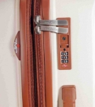 Obrazek Walizka podróżna Dielle M PP STRIPE 190-66-24 beżowa 78 L