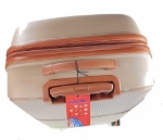 Obrazek Walizka podróżna Dielle M PP STRIPE 190-66-60 brązowa 78 L