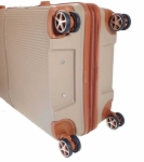 Obrazek Walizka podróżna Dielle M PP STRIPE 190-66-60 brązowa 78 L