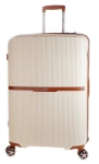Obrazek Walizka podróżna Dielle L PP STRIPE 190-76-24 beżowa 114 L