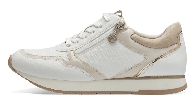 Obrazek Tamaris 1-23603-42-147 Trampki damskie białe