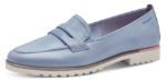 Obrazek Tamaris 1-24228-44-880 Niebieskie mokasyny damskie