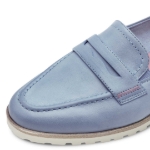 Obrazek Tamaris 1-24228-44-880 Niebieskie mokasyny damskie